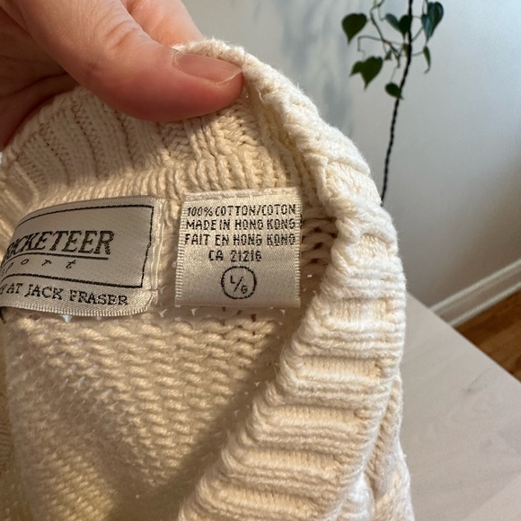 100% Cotton Cable-knit Sweater - Picture 6 of 6